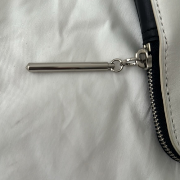 New 3.1 Philip Lin tie color leather pouch clutch makeup travel bag - Picture 9 of 12